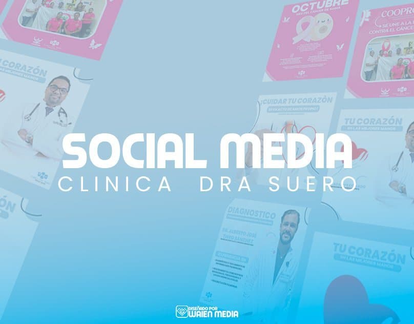 Social media para Clínica Dra. Suero